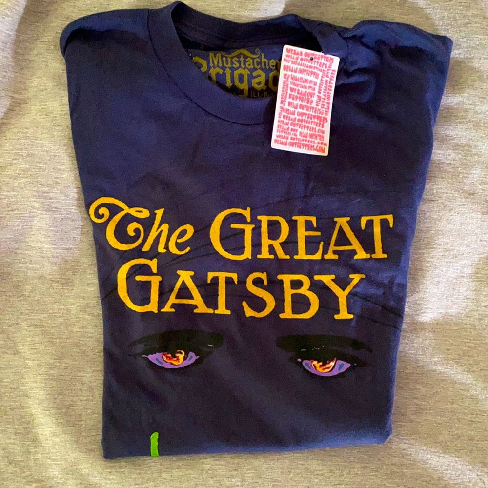 Great Gatsby fitted tee